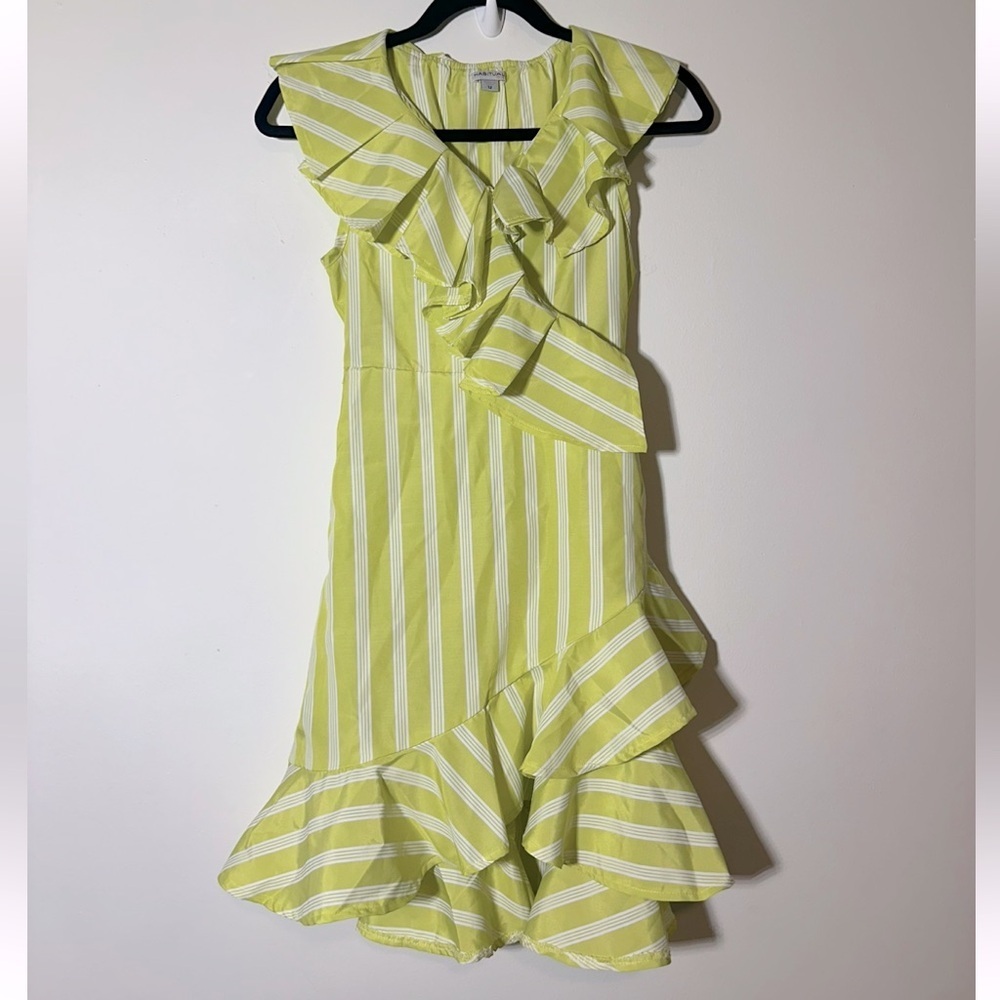 HABITUAL Hi-Low Ruffle Dress - Picture 7 of 8